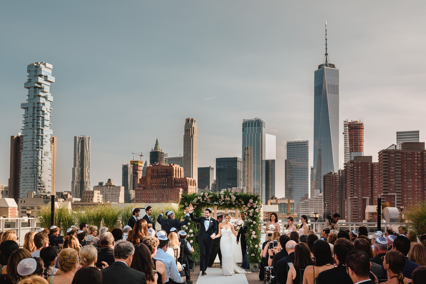 Tribeca Roof Top Wedding Photography
