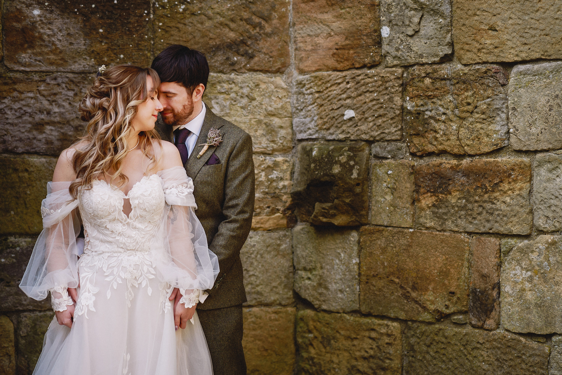 Danby castle wedding photographer