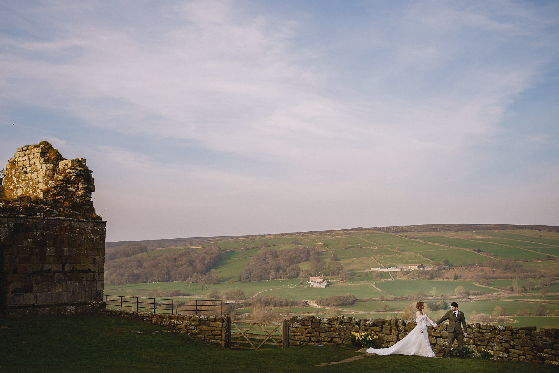 Danby castle wedding photographer