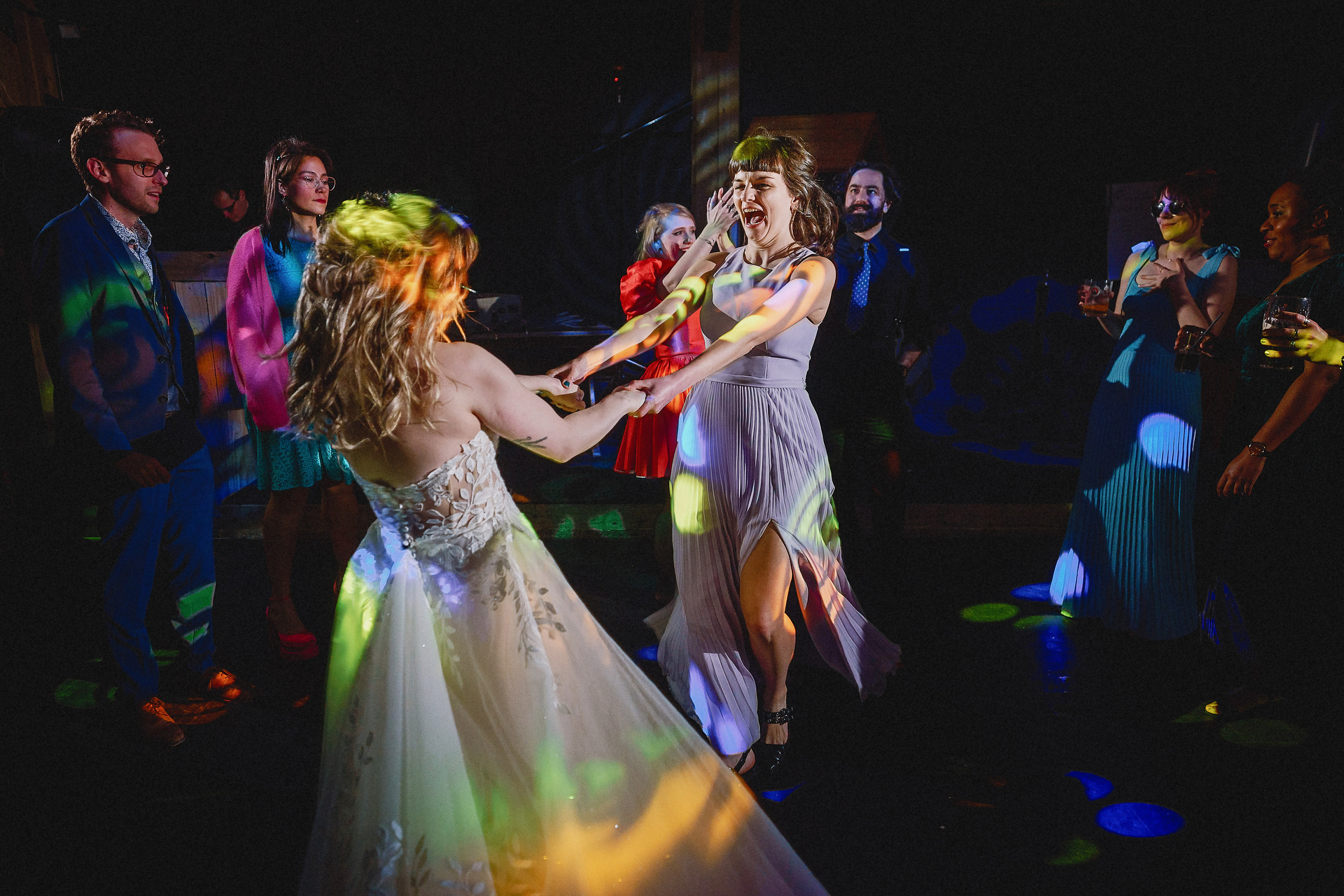 wedding ceremony at danby castle