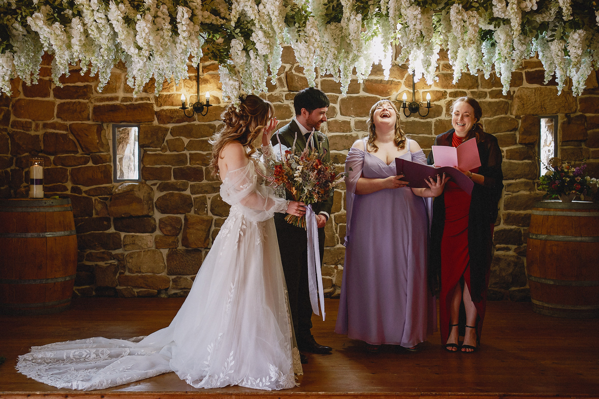 Danby castle wedding photographer