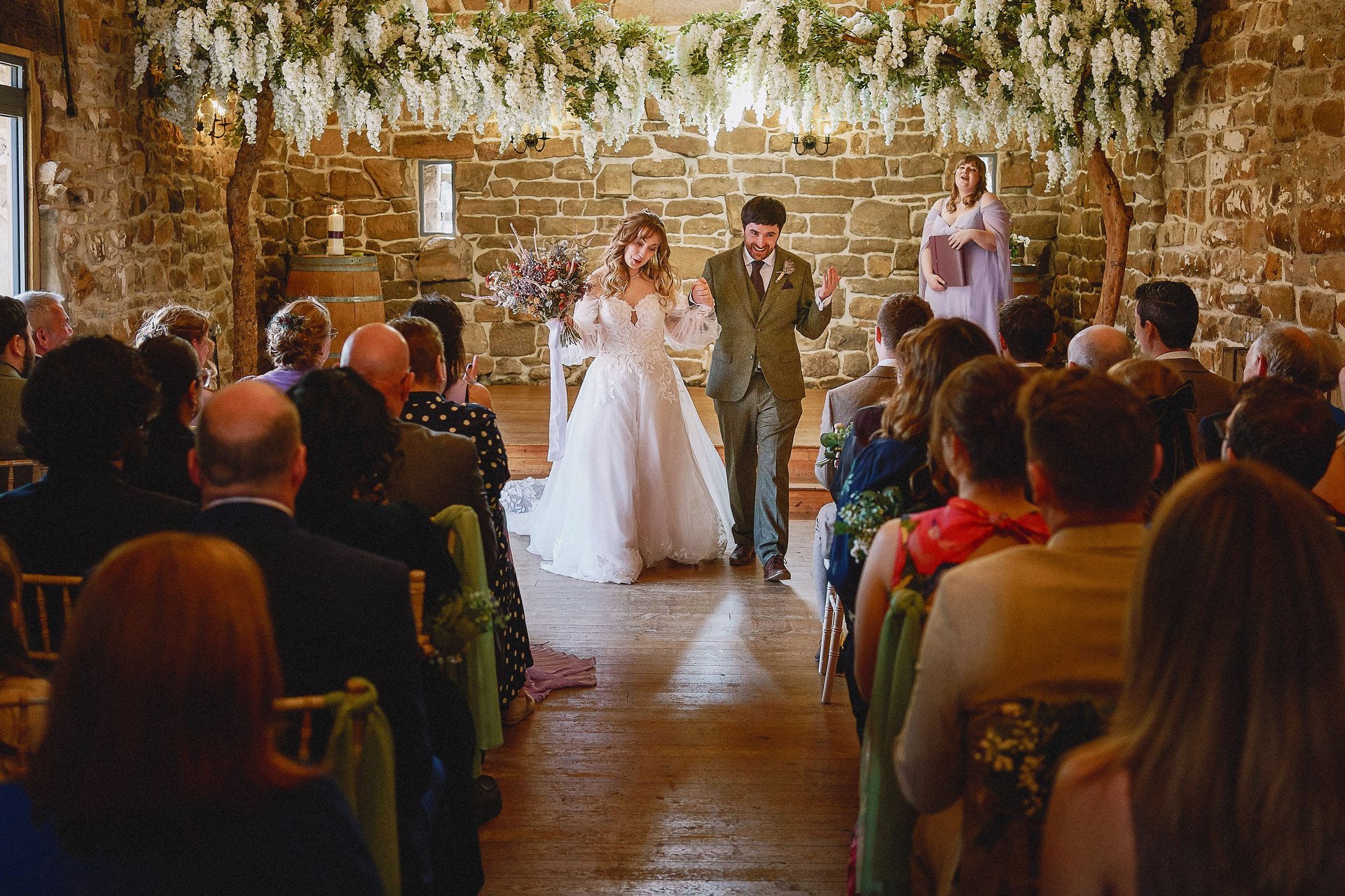 Danby castle wedding photographer